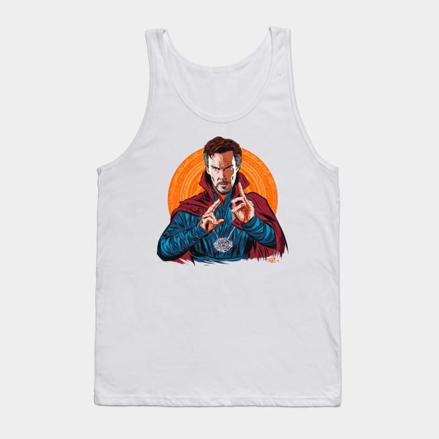 Benedict Cumberbatch - An illustration by Paul Cemmick Tank Top by PLAYDIGITAL2020